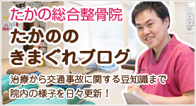 たかの総合整骨院 きまぐれブログ